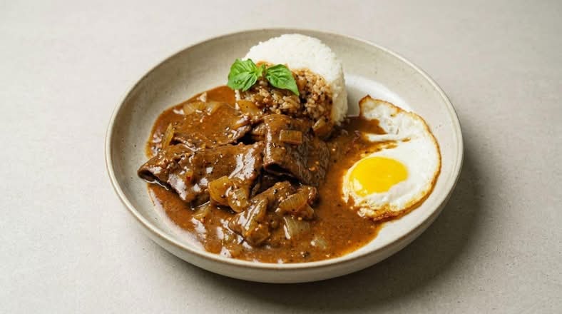 Black Pepper Beef / 黑椒牛肉饭